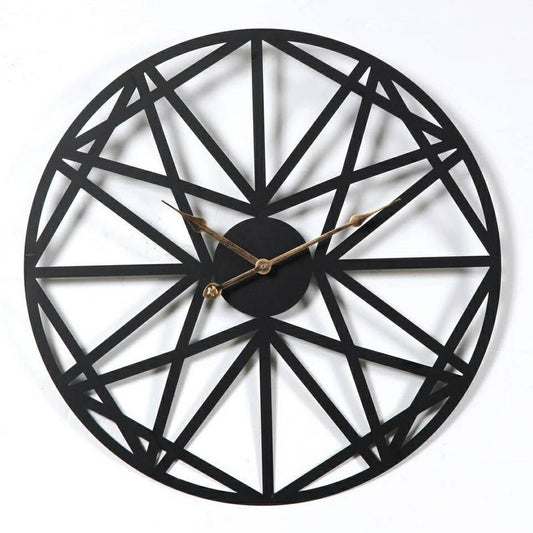 Horloge murale en fer