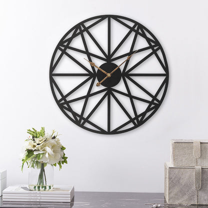 Horloge murale en fer