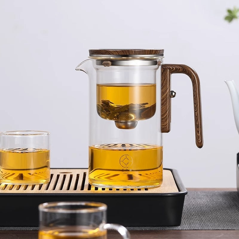 Théière en Verre avec Filtration Magnétique